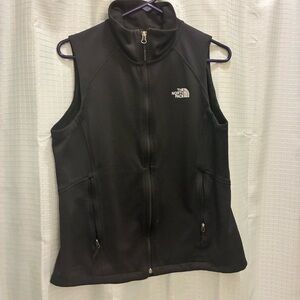 The North Face Black Full-Zip Fleece Vest